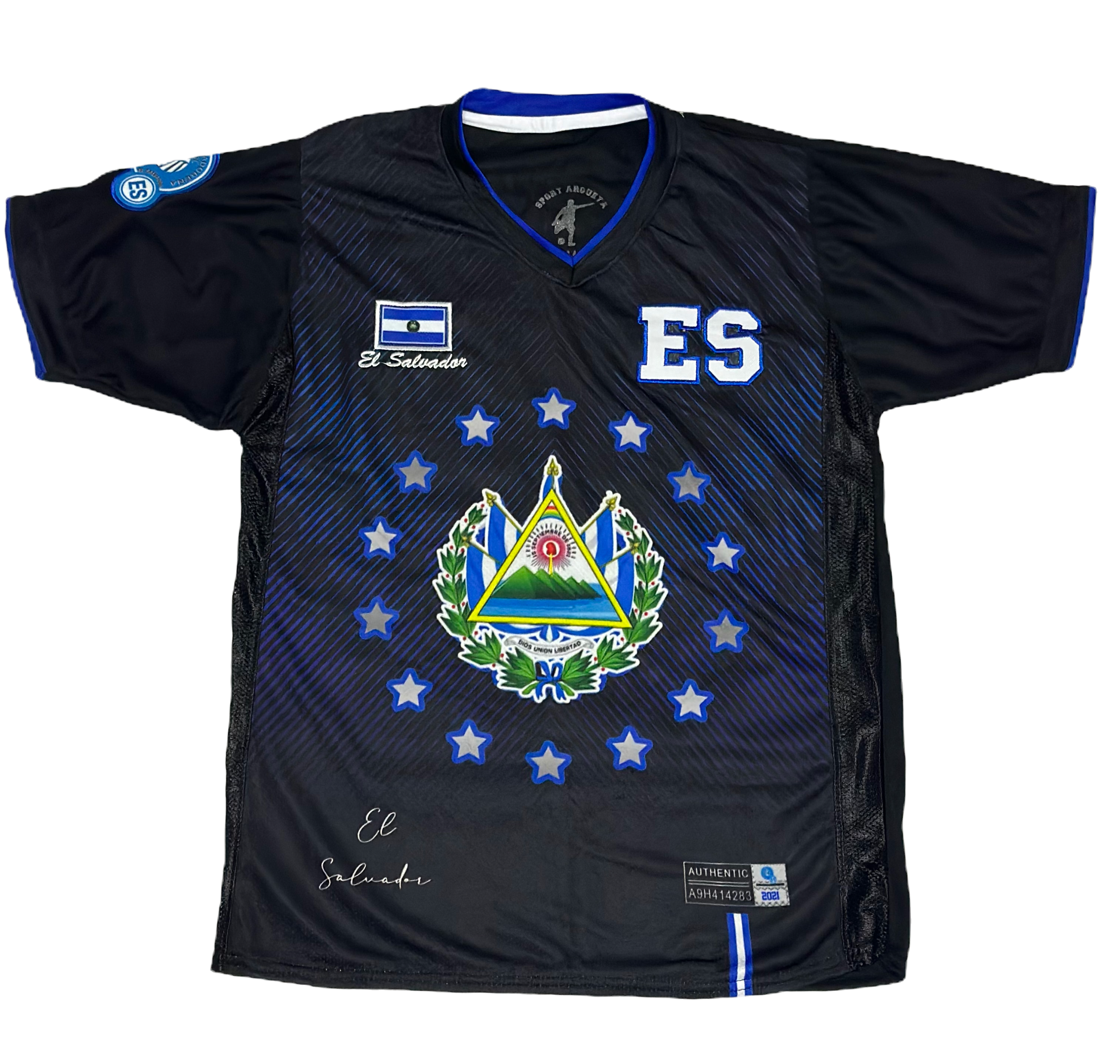 Black Female El Salvador Selecta Fan Jersey