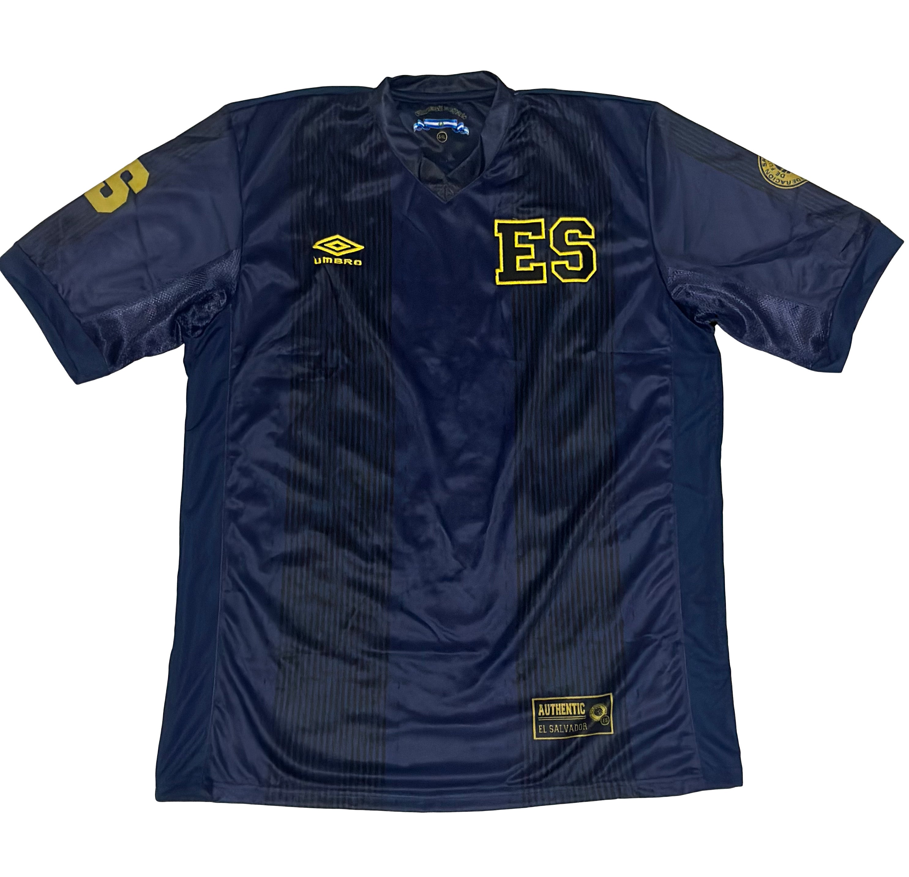 Dark blue & Gold El Salvador Selecta Fan Jersey